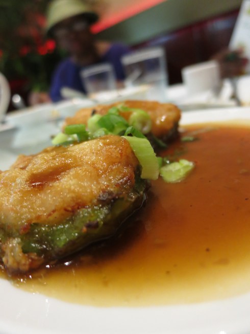 Delicious green peppers