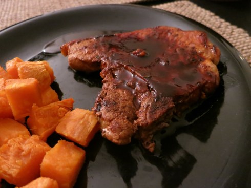 The finished product, glaze and all.