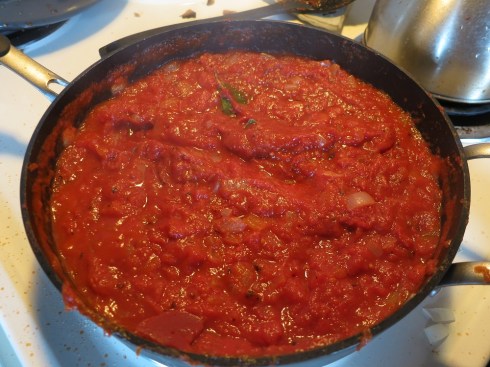 The beginnings of the sauce.